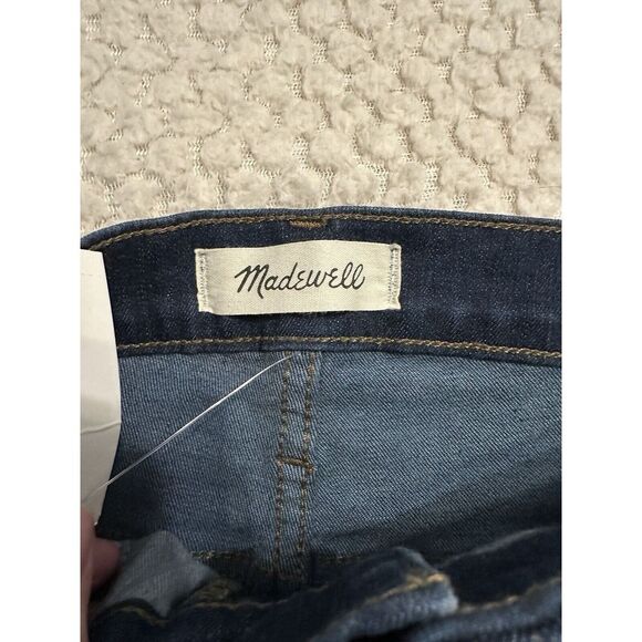 Madewell Women's 10" High-Rise Skinny Jeans Dark Blue Size 27 NEW RETAIL $128 - Picture 6 of 11